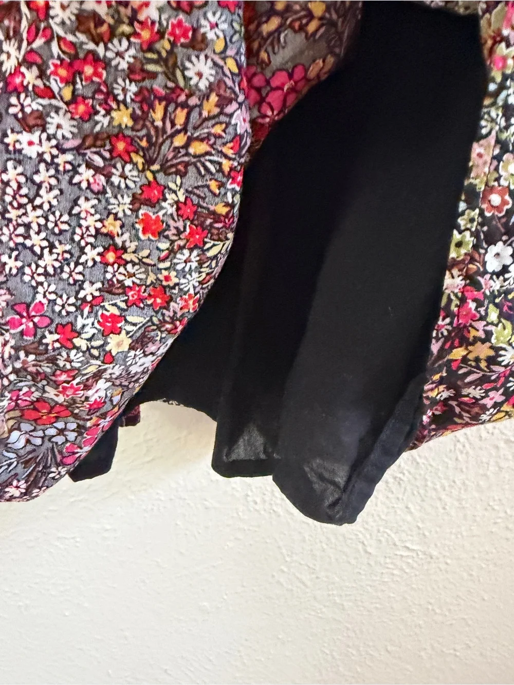 GAP puff sleeve smocked floral dress